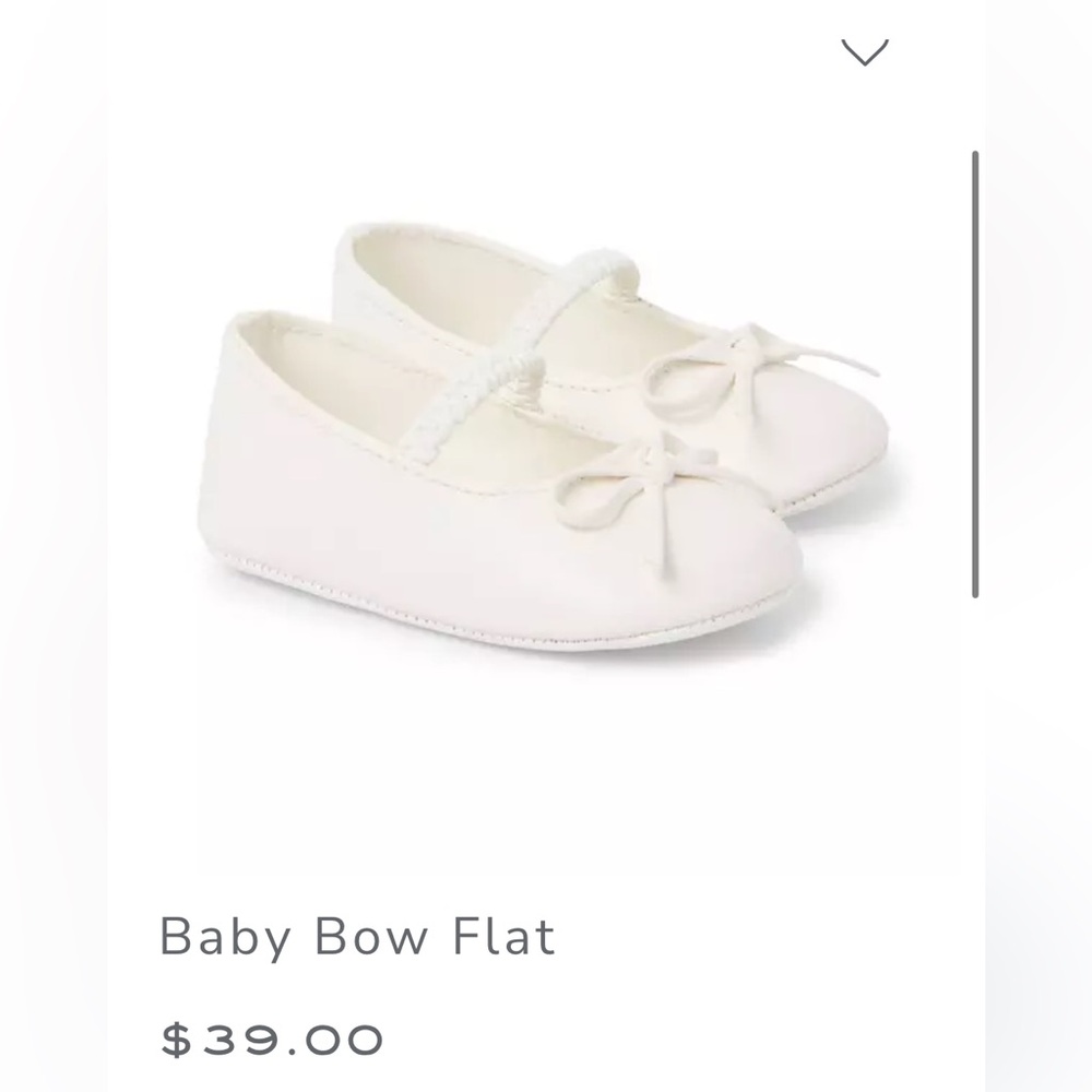 Janie and Jack baby shoes